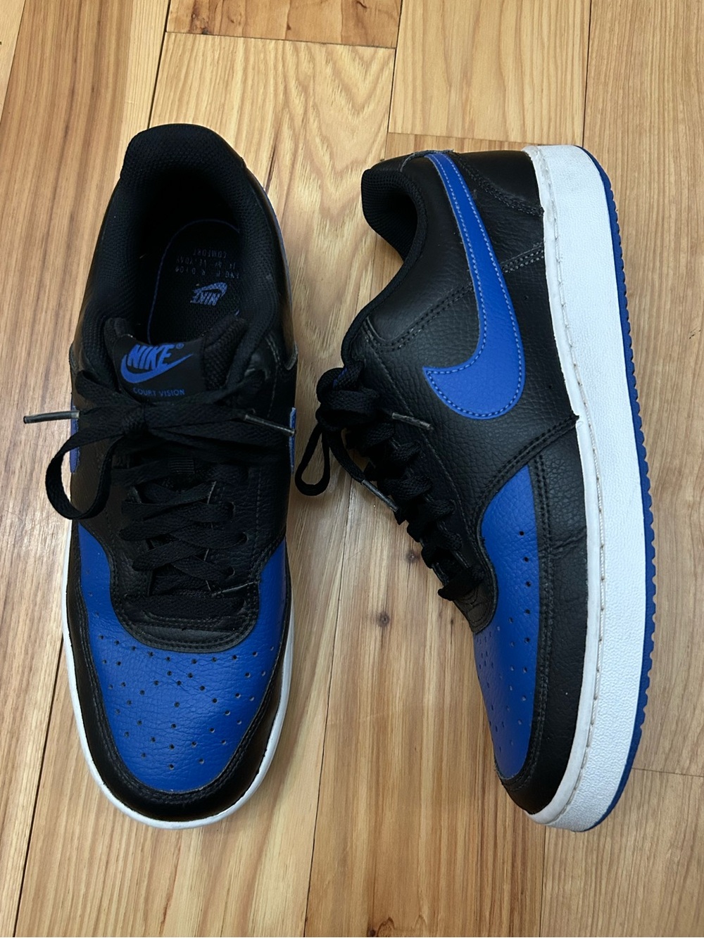 Nike Court Vision Men’s Low Top Sneakers DM8681-001  size 9.5